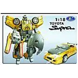 Трансформираща се кола Toyota Supra 1:18