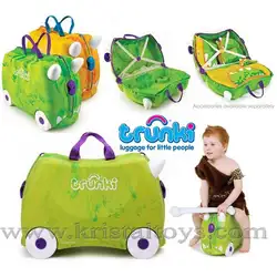 Trunki - Детски куфар 3 в 1 Ride-on DELUXE Rex Limited Edition Trunki - Детски куфар 3 в 1 Ride-on DELUXE Rex Limited Edition
