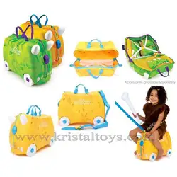 Trunki - Детски куфар 3 в 1 Ride-on DELUXE Rox Limited Edition Trunki - Детски куфар 3 в 1 Ride-on DELUXE Rox Limited Edition