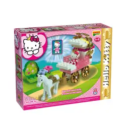 UNICO Коструктор HELLO KITTY Каляска 26 части