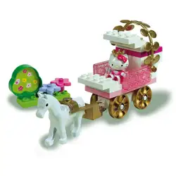 UNICO Коструктор HELLO KITTY Каляска 26 части UNICO Коструктор HELLO KITTY Каляска 26 части