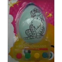 Великденско яйце за оцветяване  с тигър