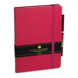 Victoria's Journals Тефтер А5 формат 96 листа - червен
