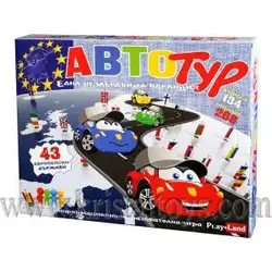 Занимателна и образователна игра "Автотур" от Play Land Занимателна и образователна игра "Автотур" от Play Land