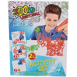 Занимателна игра I DO 3D Комплект за моделиране с 2 броя Vertical 3D химикалка