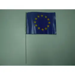 Знаме на Европейски съюз с дръжка Знаме на Европейски съюз с дръжка