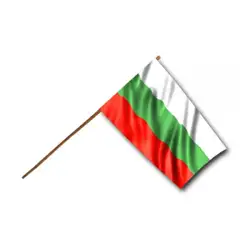 Знаме РБ 30/50 дървена дръжка Знаме РБ 30/50 дървена дръжка
