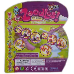 Зубълс  Zoobles 1 брой с карта