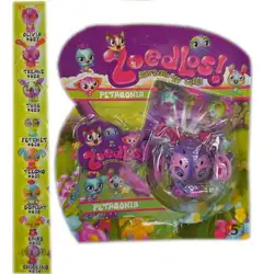 Зубълс  Zoobles 1 брой с карта