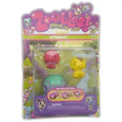 Зубълс Zoobles 2 броя с къща