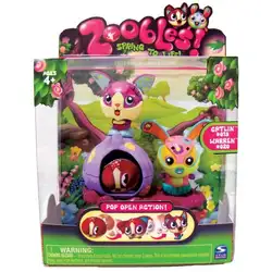 Зубълс  ZOOBLES  2 броя с къщичка