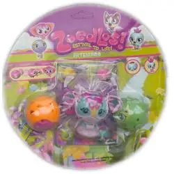Зубълс Zoobles 3 броя с карти