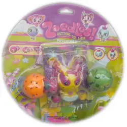 Зубълс Zoobles 3 броя с карти