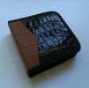 Кожен несесер за CD в кафяво