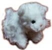Детска плюшена играчка Коте бяло