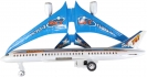 Самолет, механичен, сглобяем макет Боинг 787