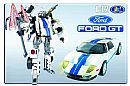 Трансформираща се кола FORD GT 1:12
