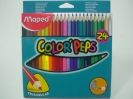 Цветни моливи Мапед MAPED COLOR 24 цвята