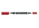Двувърх перманентен маркер Staedtler Duo 348 F и М,ВАР
